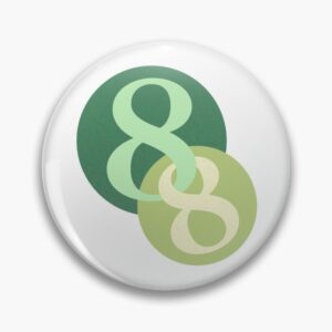 Triple infinity_Green Pin