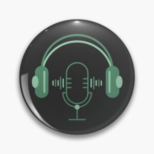 Podcast Vibes_Green Pin