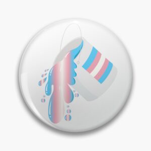 Transgender Pride Overflow – Paint Can Art Pi