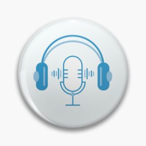 Podcast Vibes_Blue Pin